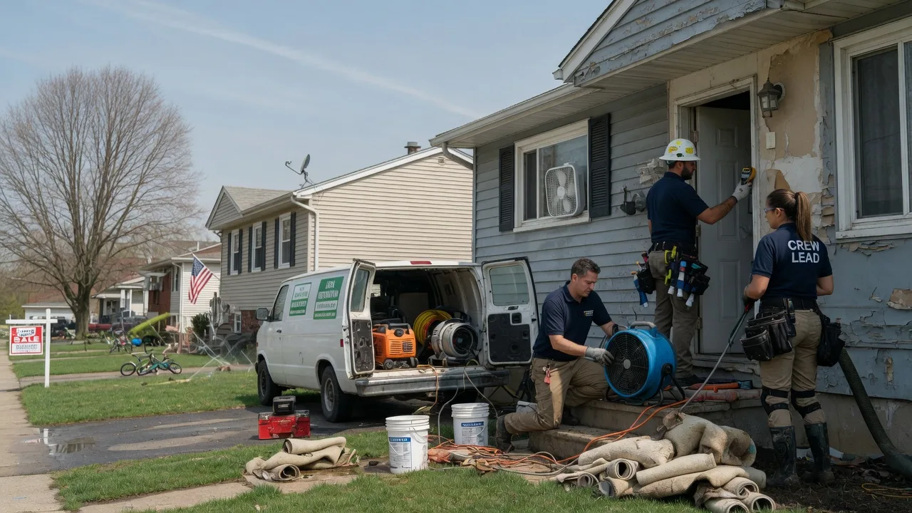 Flood Cleanup in West Liberty, IL near me