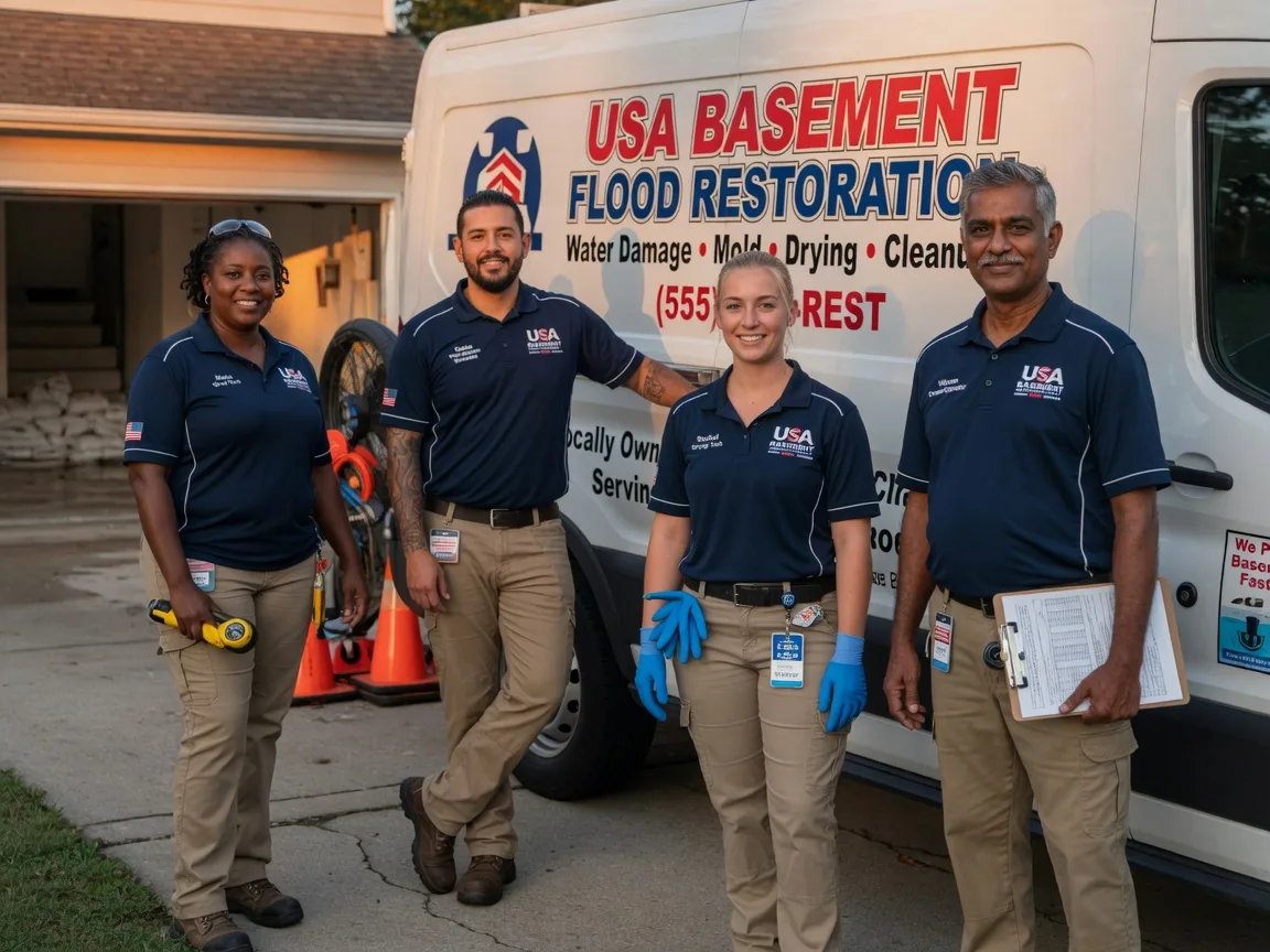 Basement Flood Cleanup company in West Liberty, IL