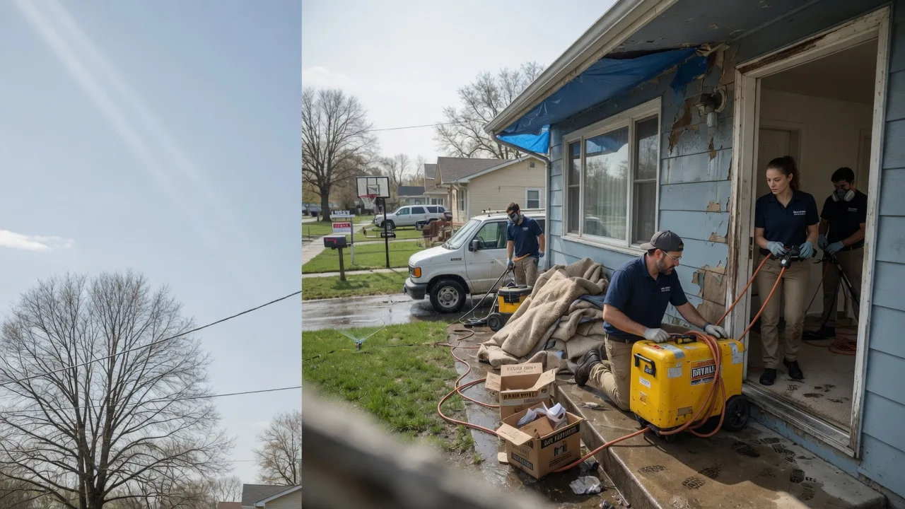 Basement Flood Cleanup in West Liberty, IL near me